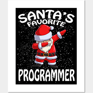 Santas Favorite Programmer Christmas Posters and Art